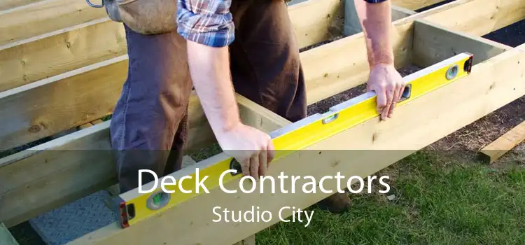 Deck Contractors Studio City