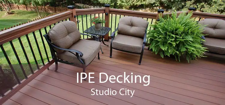 IPE Decking Studio City