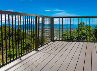 Deck Cable Railing in Studio City, CA